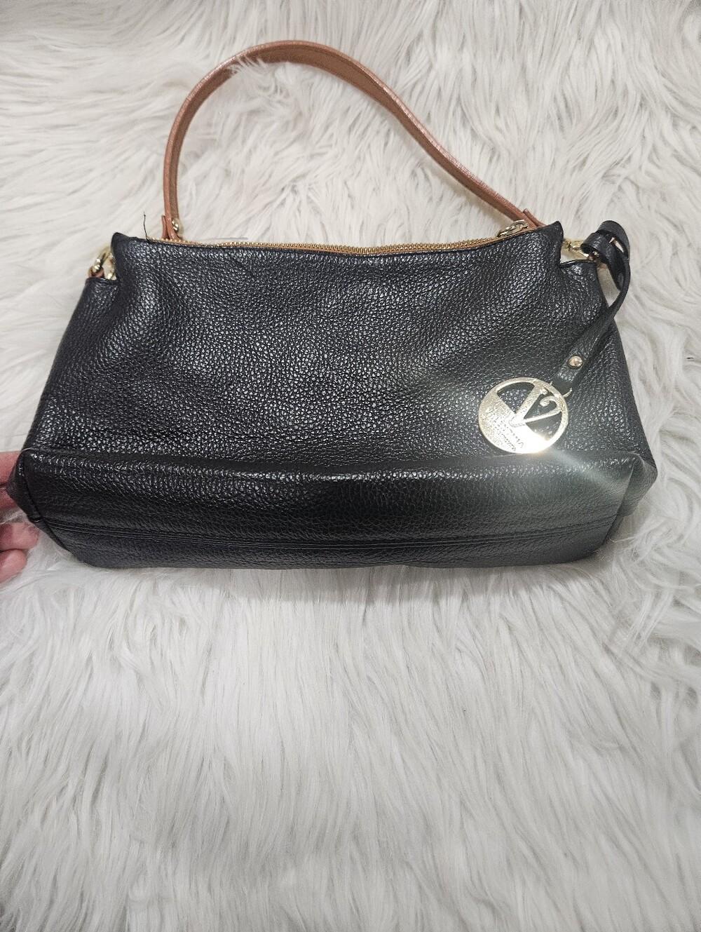 Valentina Leather Exterior Shoulder Bag Bags & Handbags for Women
